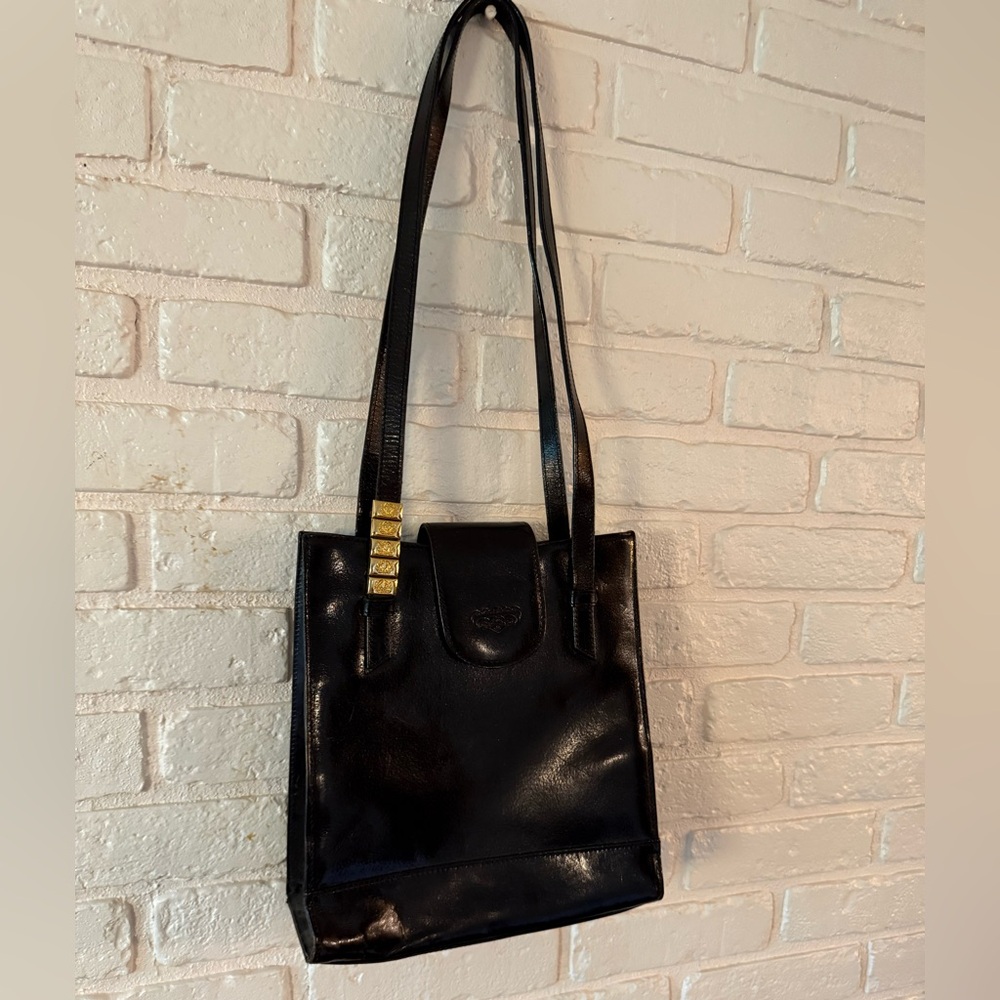 Jane Shilton Classic leather Black Shoulder Bag